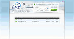 Desktop Screenshot of bilety.eccoholiday.com