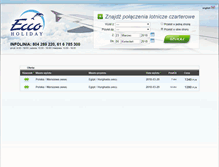 Tablet Screenshot of bilety.eccoholiday.com